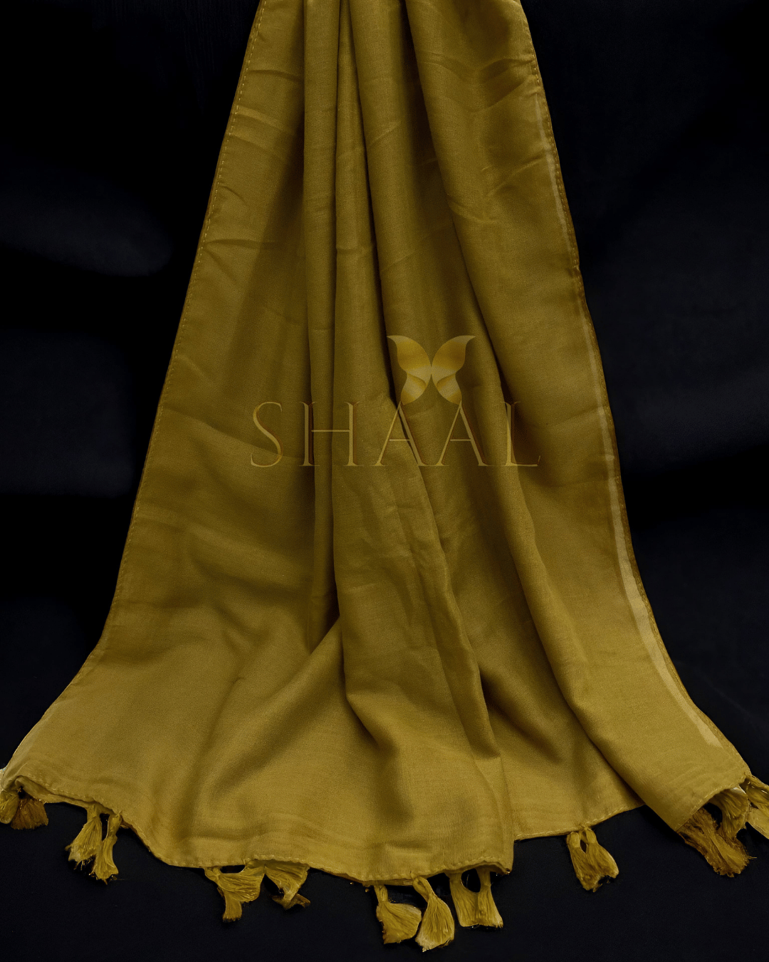 Mustard - Lawn Tassel Hijab