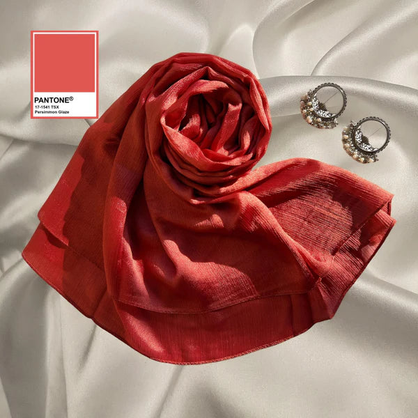 Crinkle Silk Hijabs