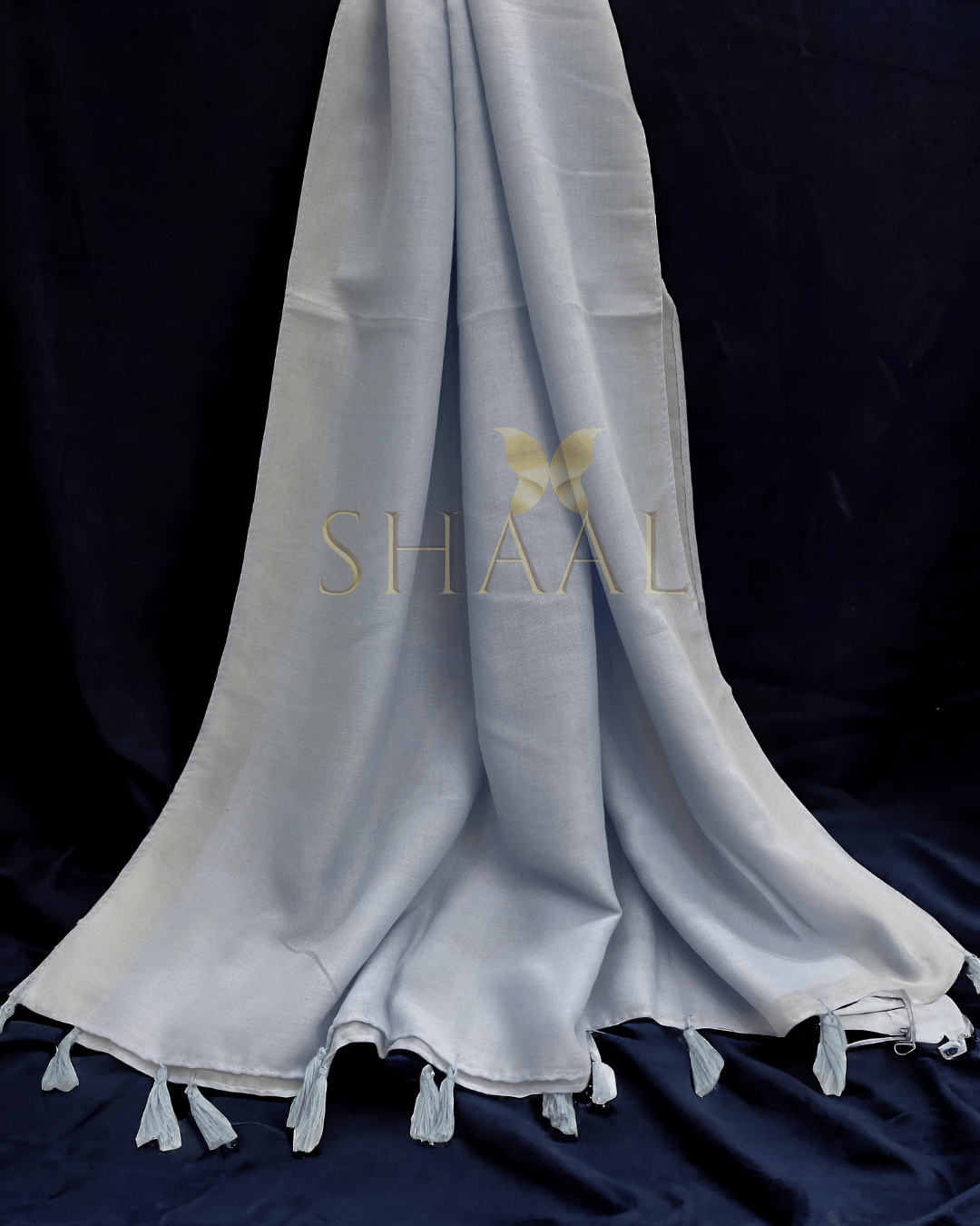 Sky Blue - Lawn Tassel Hijab