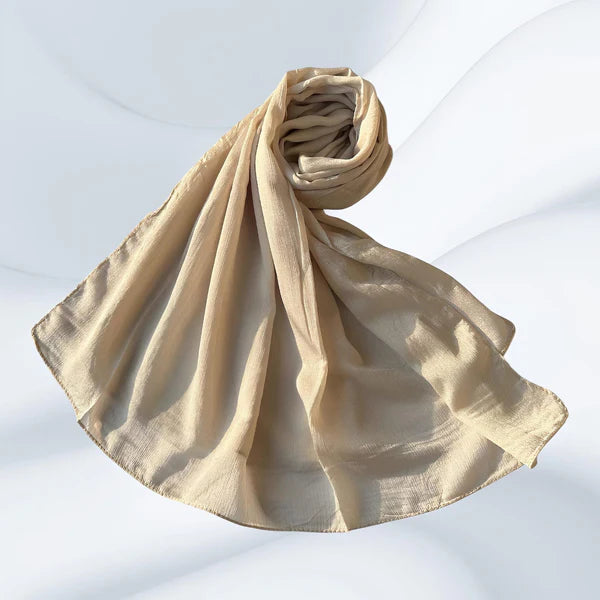 Crinkle Silk Hijabs
