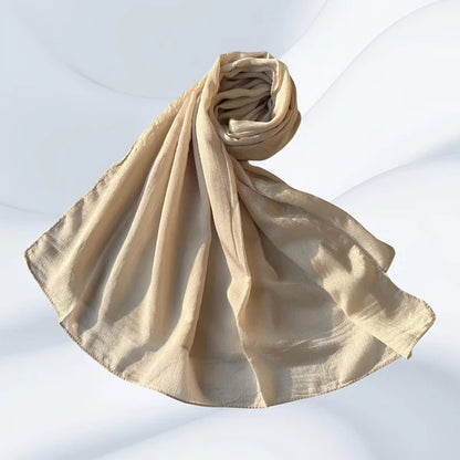 Crinkle Silk Hijabs