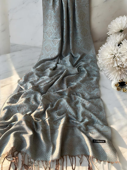 Powder Blue Pashmina Hijab Shaal