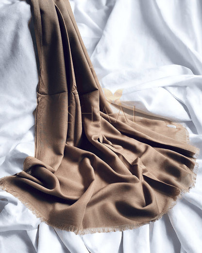 Khaki Brown - Solid Modal Hijab