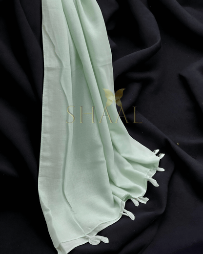 Mint Green - Lawn Tassel Hijab