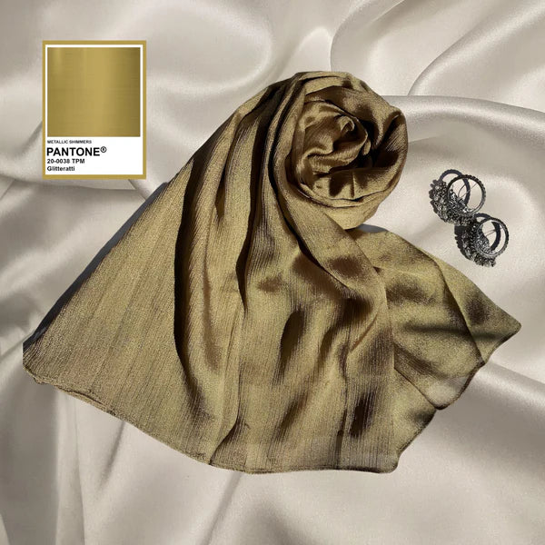 Crinkle Silk Hijabs