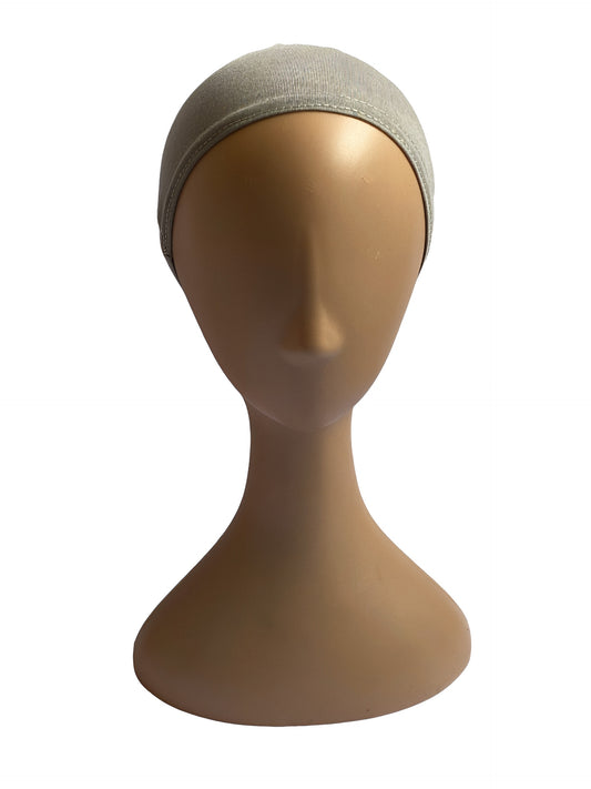 Silver - Hijab Cap