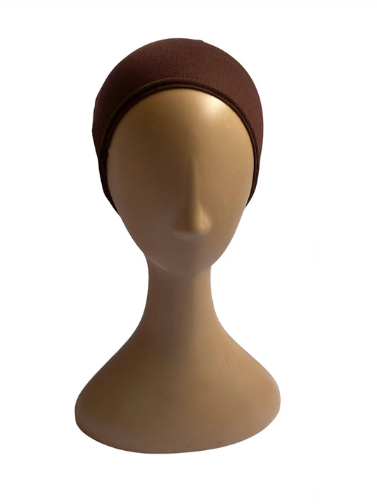 Chocolate Brown - Hijab Cap