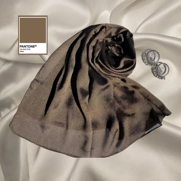 Crinkle Silk Hijabs