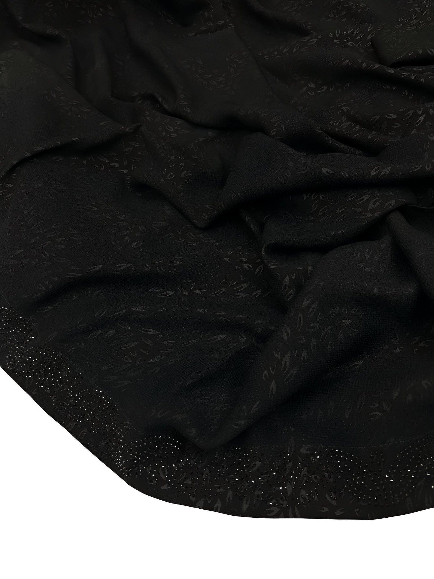 Self Printed Leaves Sparkle Shaal