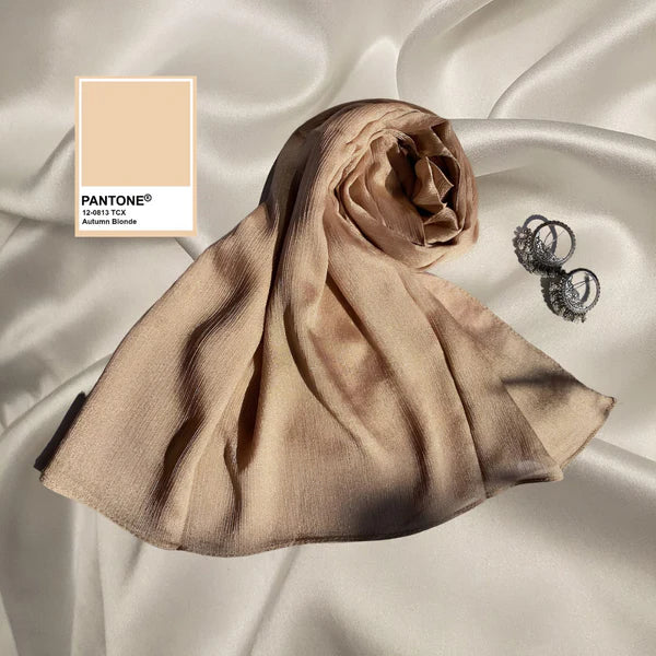 Crinkle Silk Hijabs