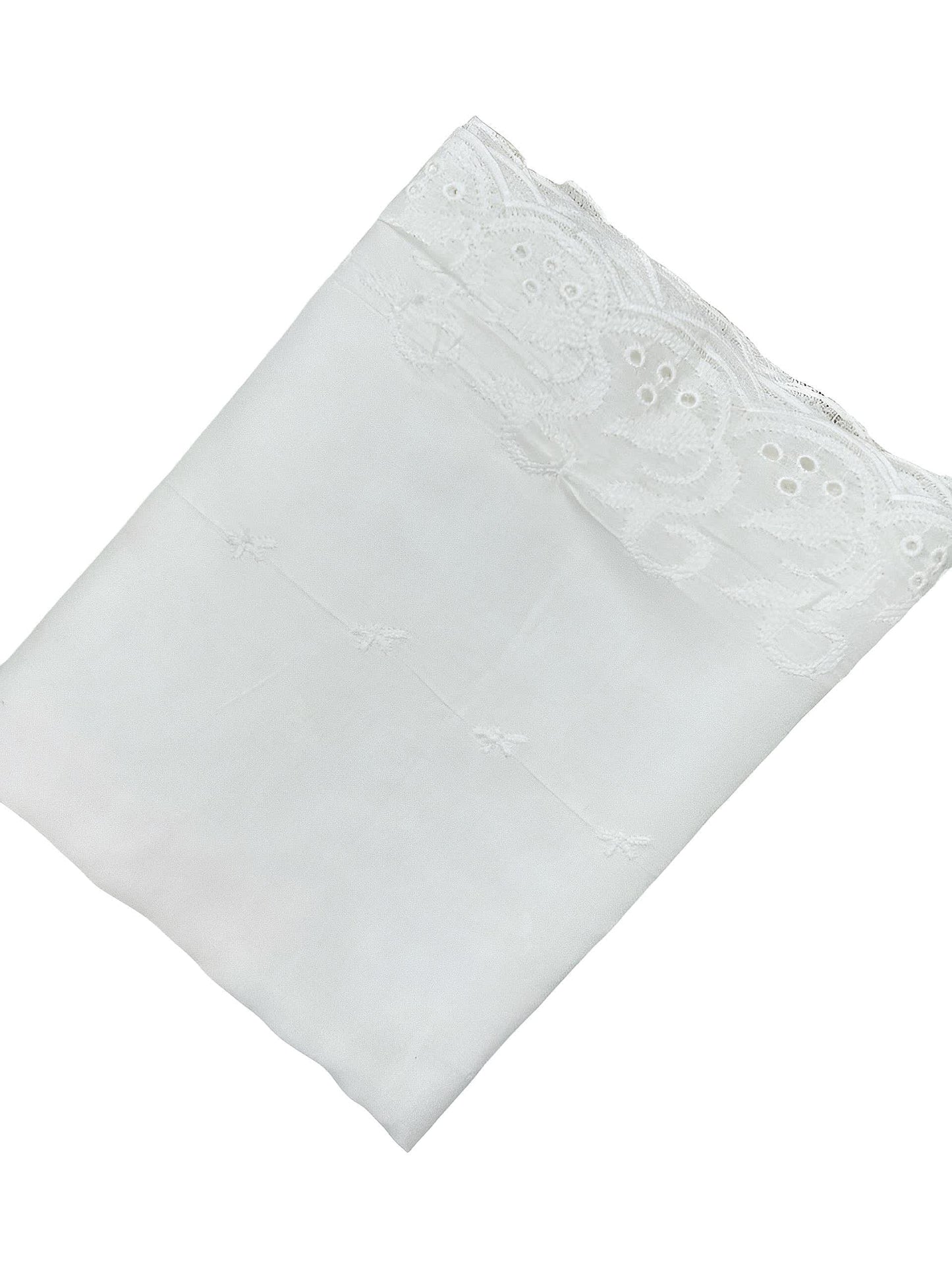 White Cutwork Astillbe Lawn Dupatta