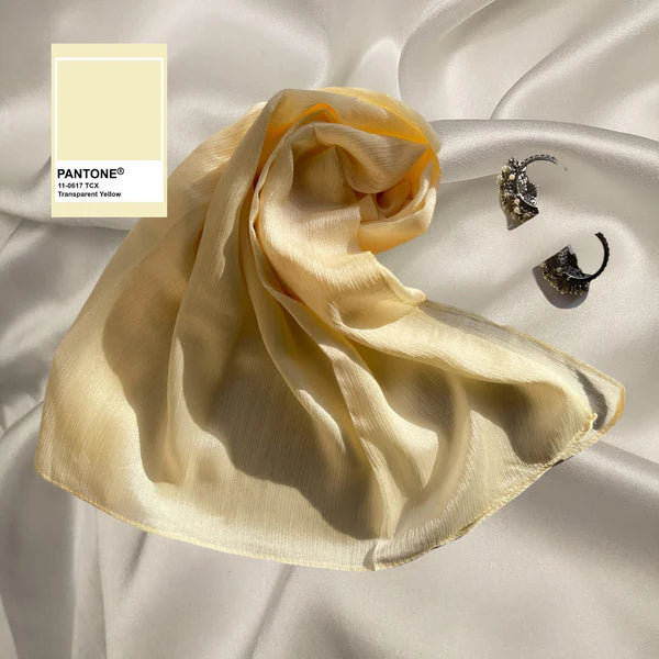 Crinkle Silk Hijabs