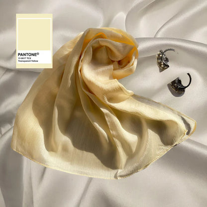Crinkle Silk Hijabs