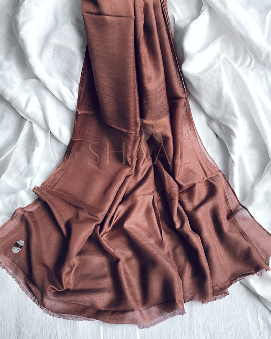 Amber Brown - Solid Modal Hijab