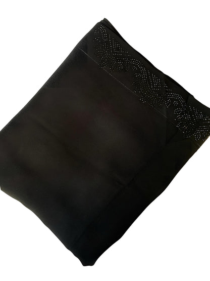 Black Sweet Pea Sparkle Shaal
