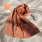 Pumpkin - Crinkle Silk Hijabs