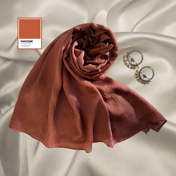 Crinkle Silk Hijabs