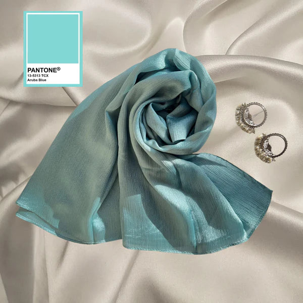 Crinkle Silk Hijabs