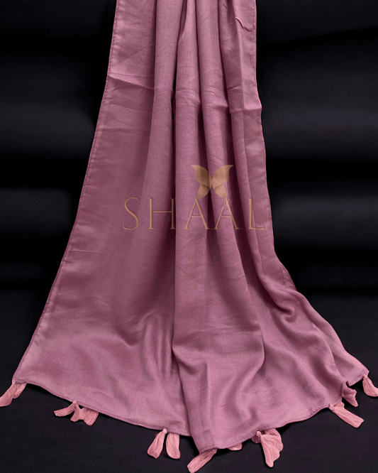 Orchid Purple - Lawn Tassel Hijab