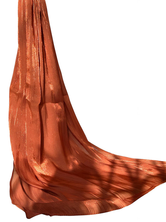 Rust - Sheen Luxe Silk Hijab