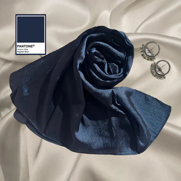 Crinkle Silk Hijabs