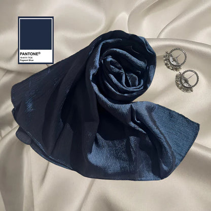 Crinkle Silk Hijabs