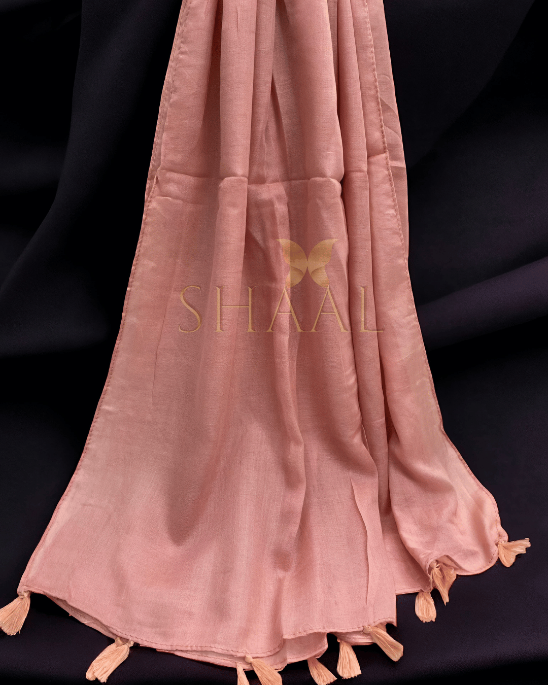 Blush Pink - Lawn Tassel Hijab