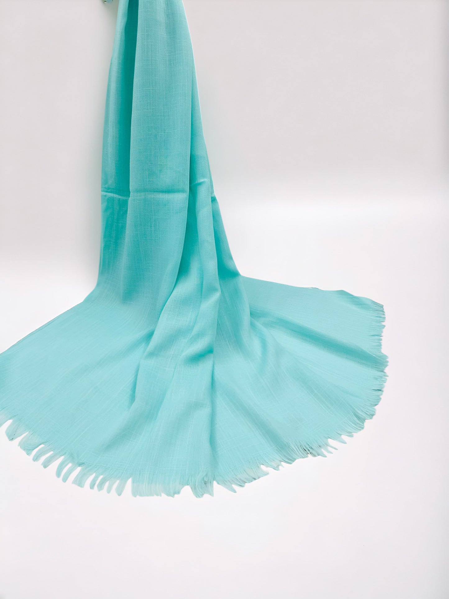 Soft Cyan - Extra Large Turkish Lawn Hijab