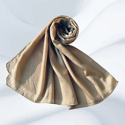 Crinkle Silk Hijabs
