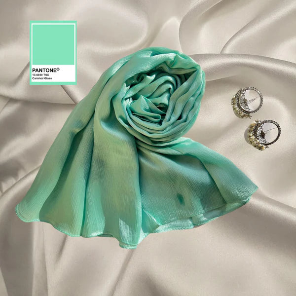 Crinkle Silk Hijabs