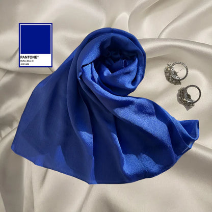 Crinkle Silk Hijabs