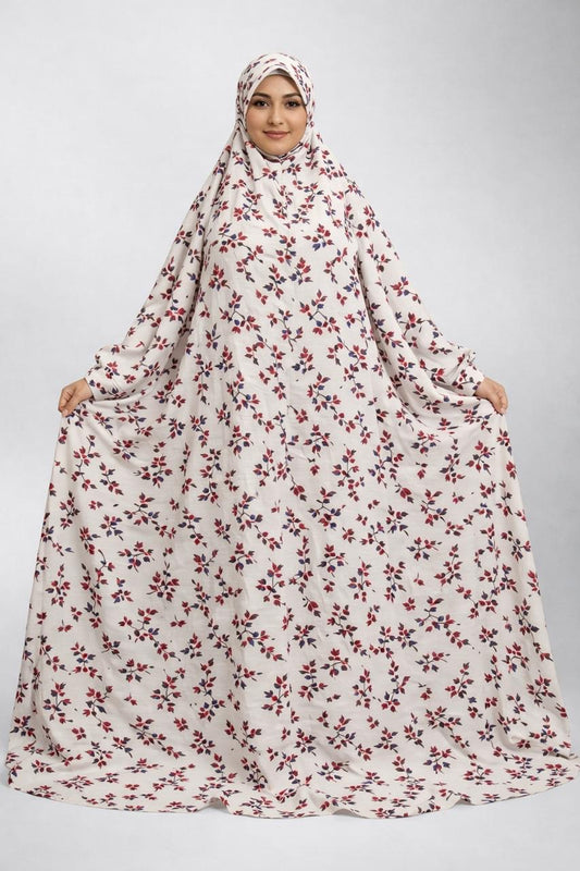 Namaz Chaadar - Hellebore Floral