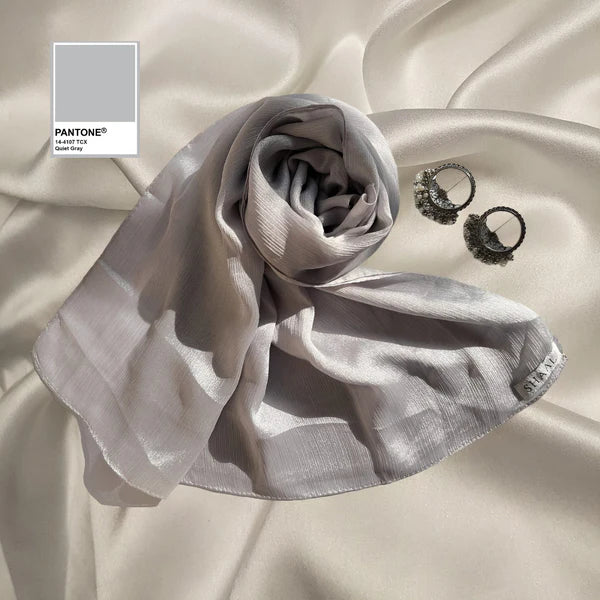 Crinkle Silk Hijabs
