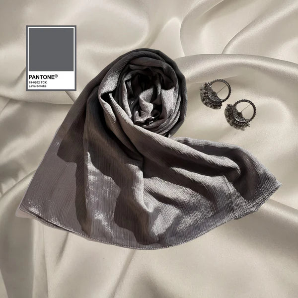 Crinkle Silk Hijabs