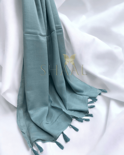 Baby Blue - Lawn Tassel Hijab