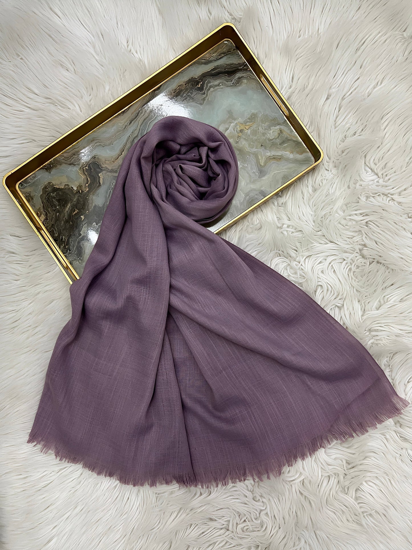 Mauve - Turkish Lawn Hijab