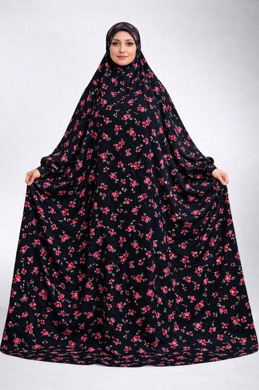 Namaz Chaadar - Begonia Floral