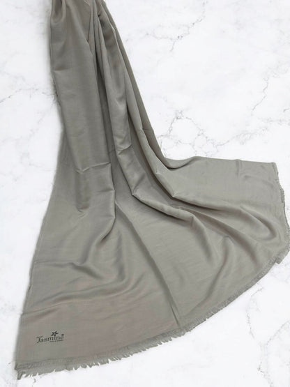 Silver - Solid Modal Hijab
