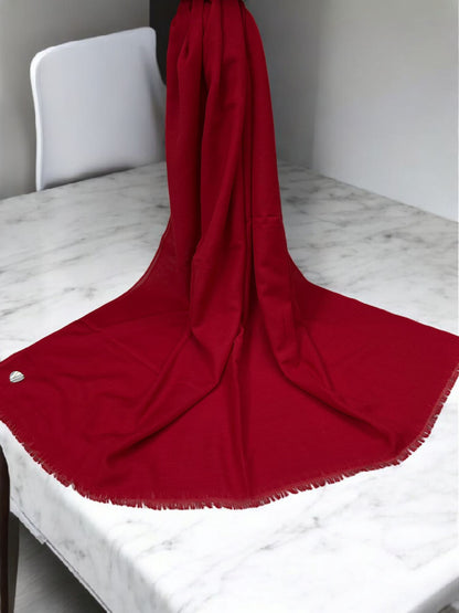 Raspberry Red - Solid Modal Hijab