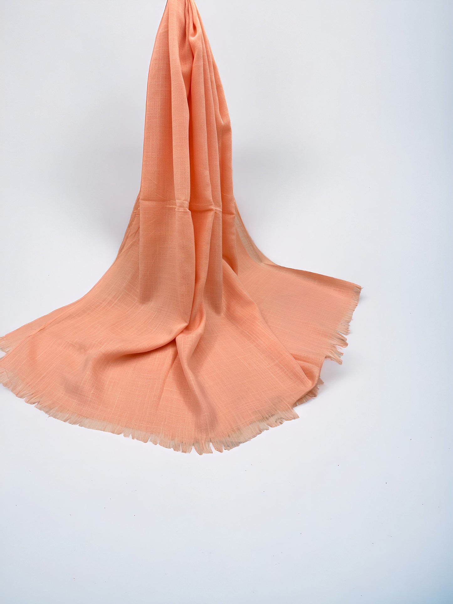 Bright Salmon - Extra Large Turkish Lawn Hijab