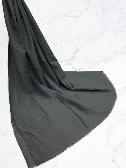 Iron Grey - Solid Modal Hijab