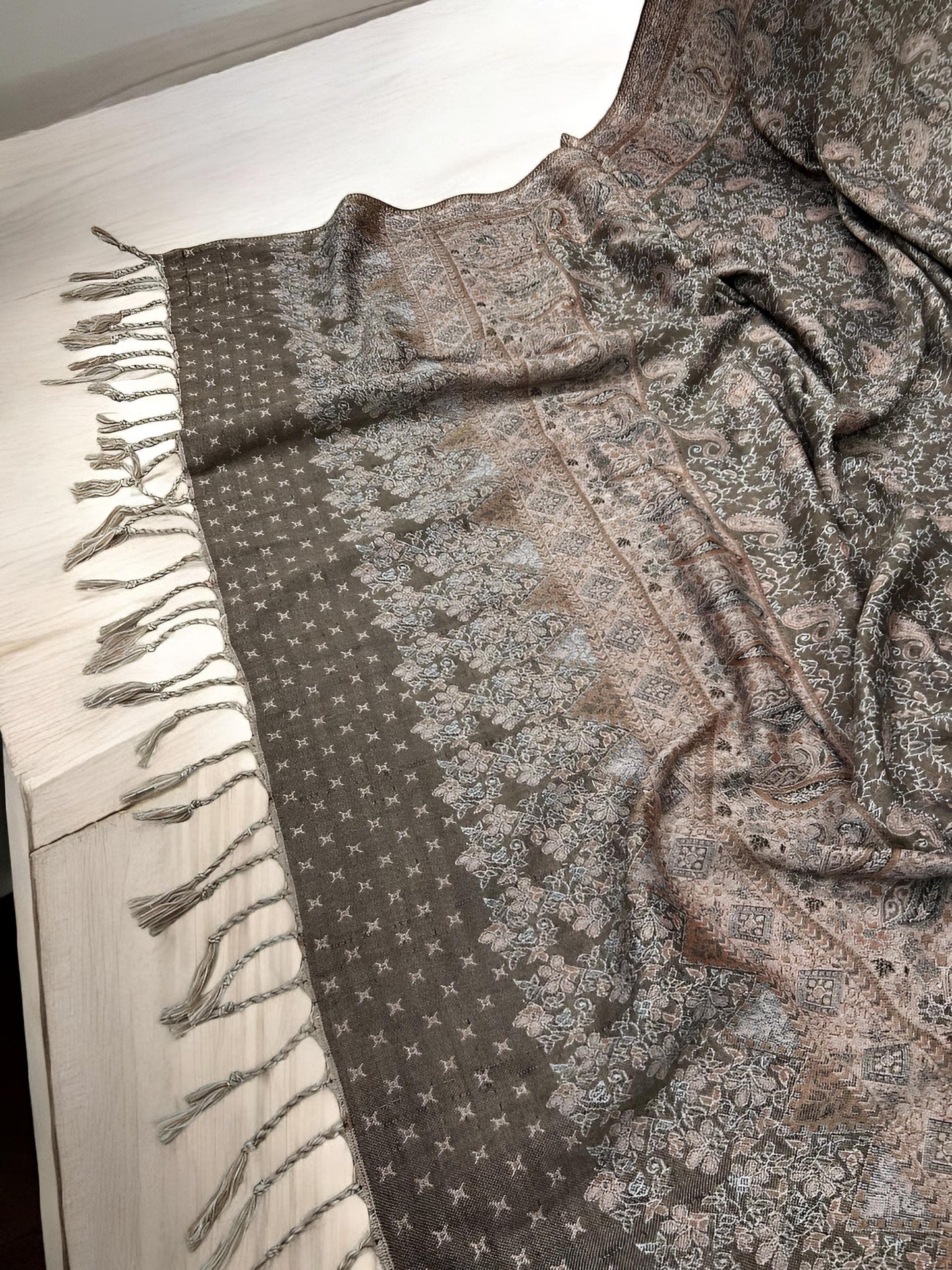 Pashmina Shawl - Fawn Beige