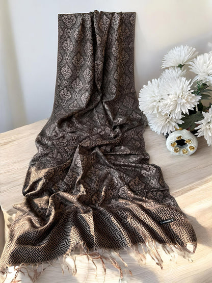 Cocoa Brown Pashmina Hijab Shaal