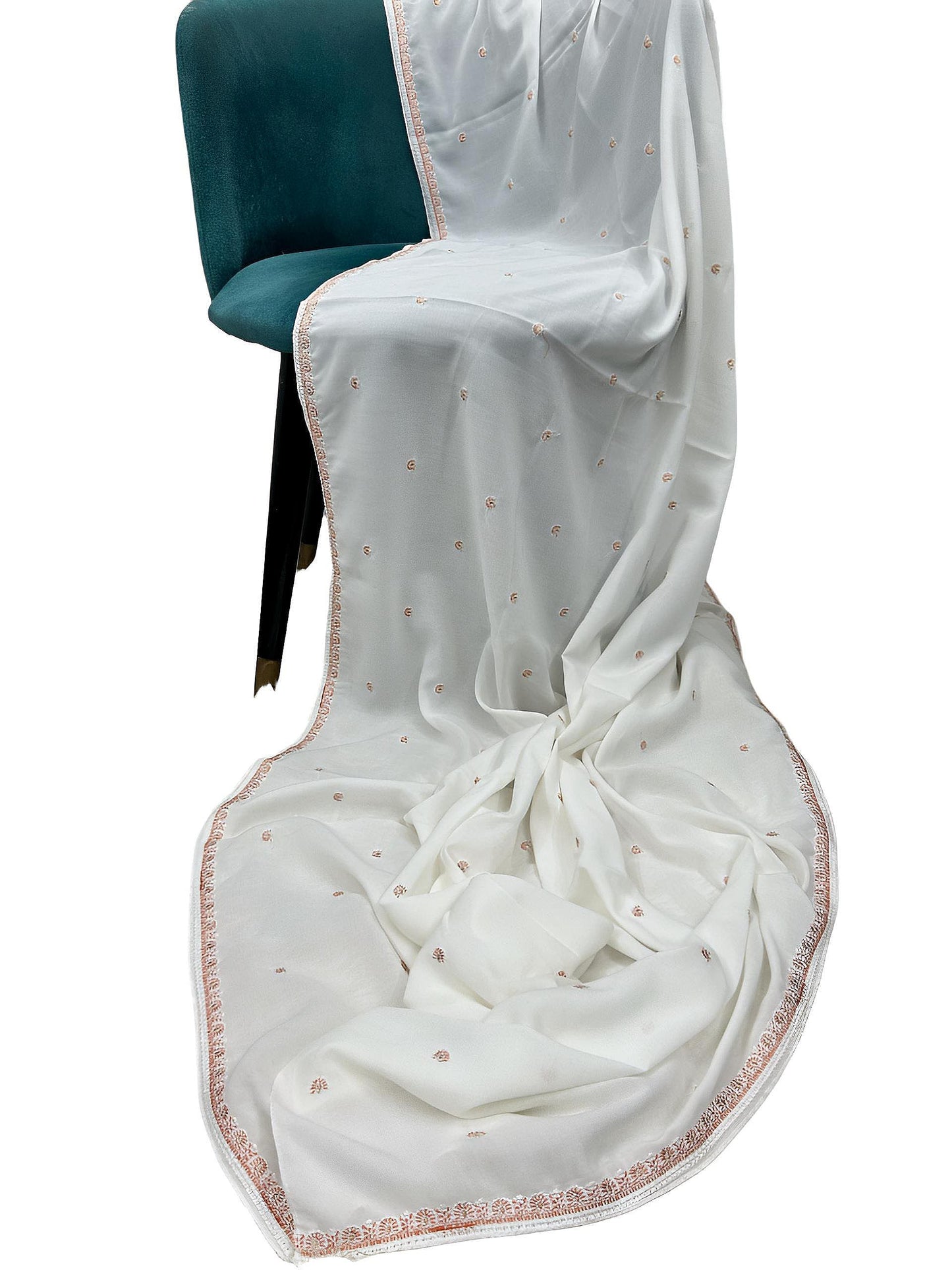 White Pink Bloom Shaal