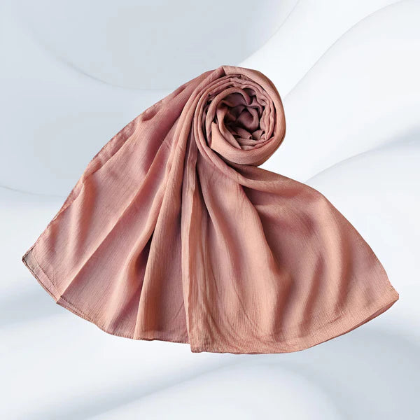 Crinkle Silk Hijabs