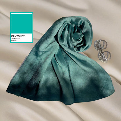 Crinkle Silk Hijabs