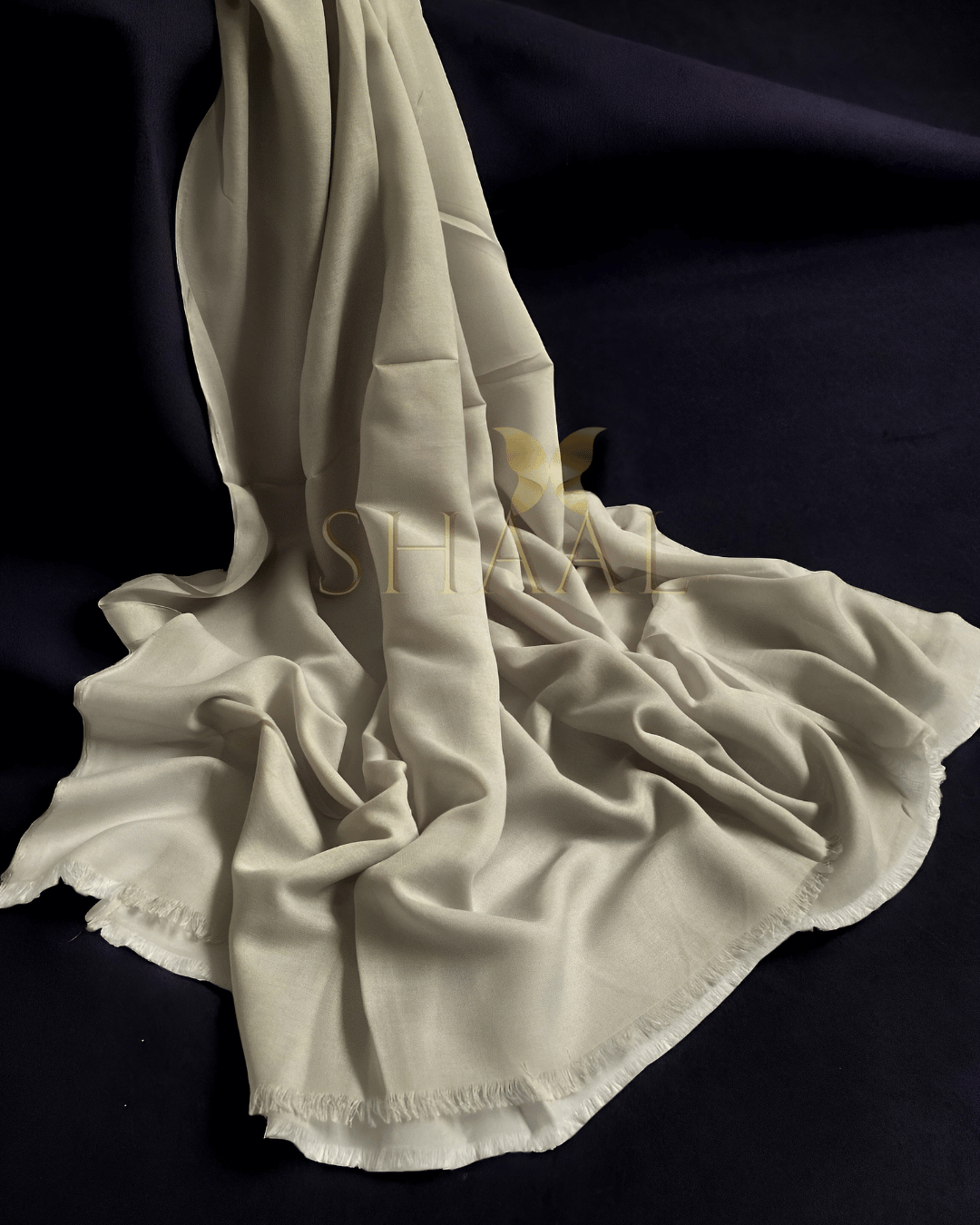 Eggshell White - Solid Modal Hijab