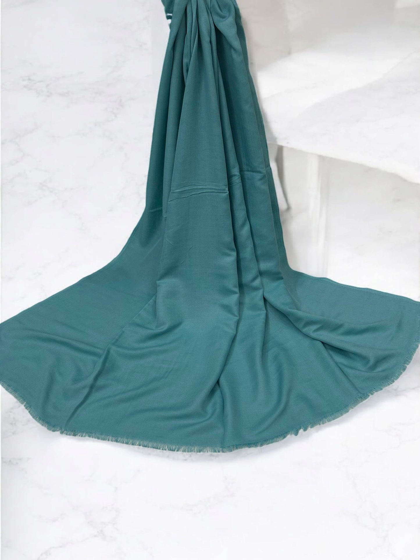 Teal Blue  - Solid Modal Hijab
