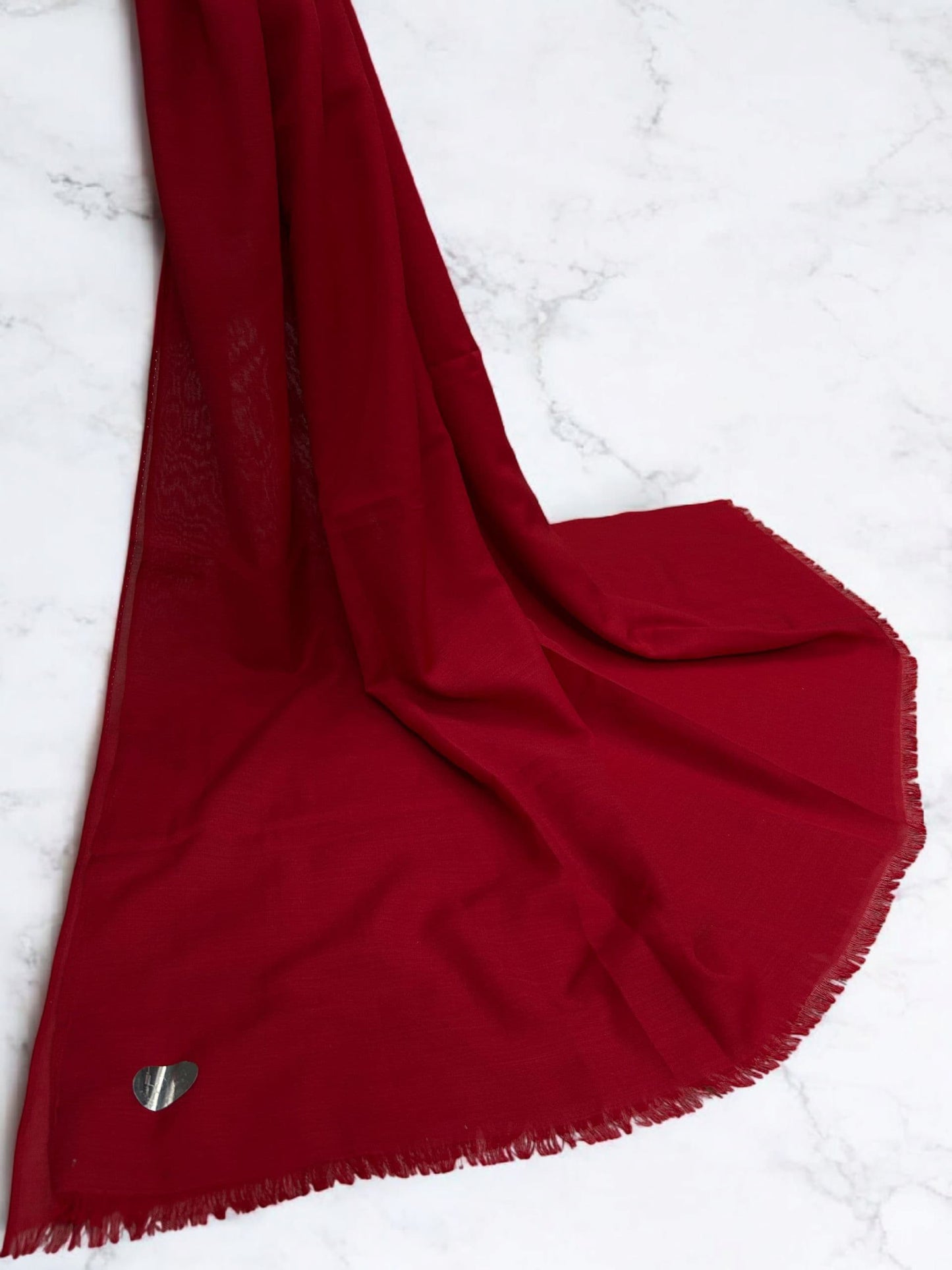 Raspberry Red - Solid Modal Hijab