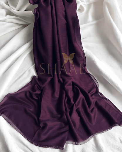 Dark Purple - Solid Modal Hijab